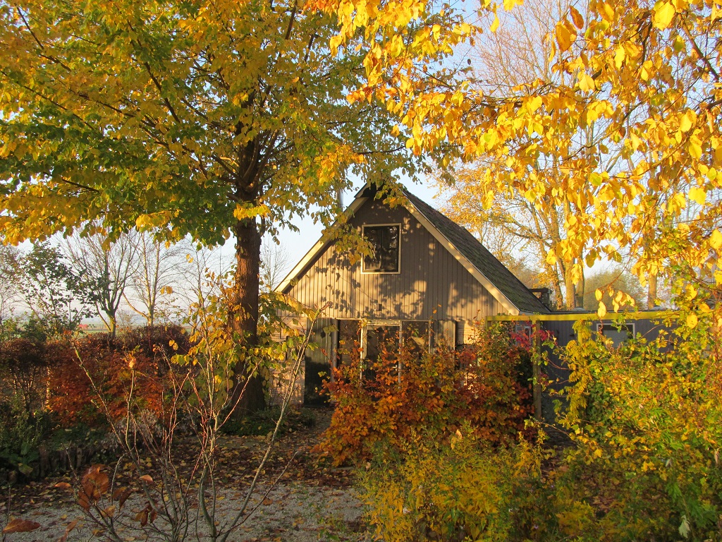 holiday home in autumn